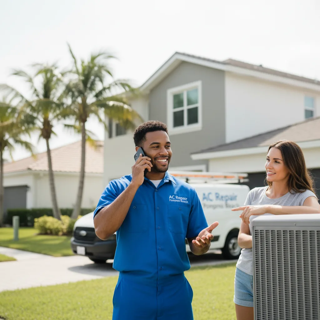 AC Repair Pompano Beach customer support in Kechi